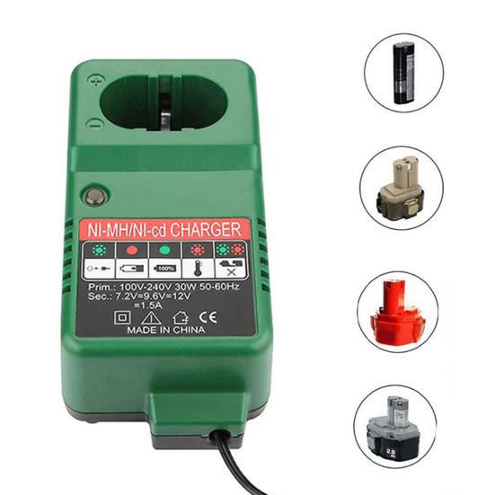 7.2-18V Power Tool Charger Stable Fast Charging Universal Tool Charger Professional Overcharge