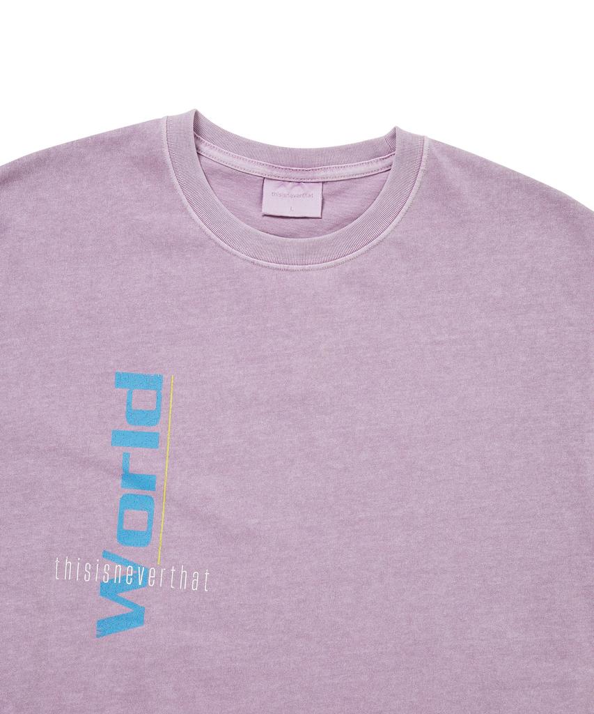 THISISNEVERTHAT From The World Tee Plum