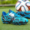 Mens Womens Soccer Cleats Artificial Turf Outdoor Football Shoes With Studs Anti-Slip Rubber Sole Breathable Mesh Lining