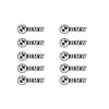3D Car Audio Stereo Speaker Badge Sticker Decal Accessories For BMW X1 X2 X3 X5 X4 X6 X7 iX3 F20 F10 F07 E70 E46 E90 E92 E60 E39
