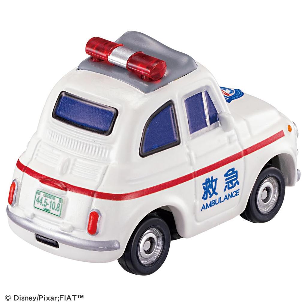 TAKARA TOMY Disney Cars Tomica C-39 Luigi (Ambulance Type) Miniature Car Toy for Ages 3 and Up