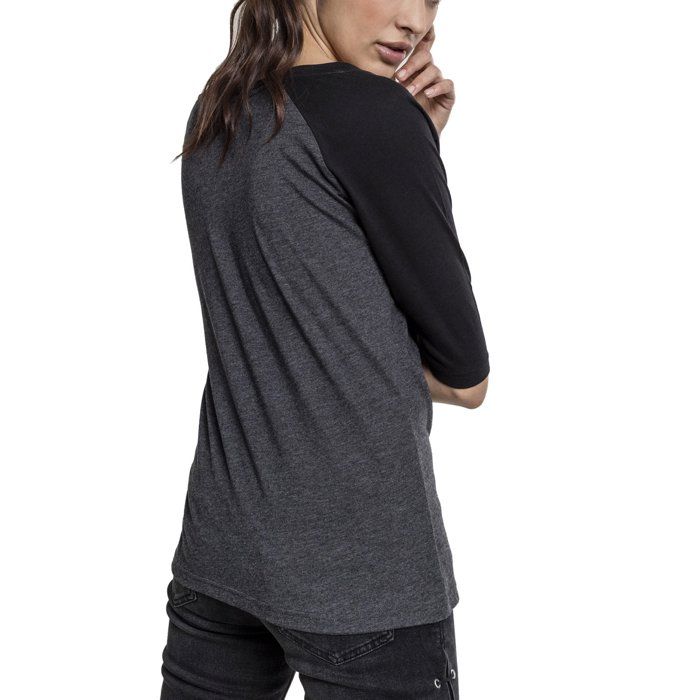 Urban Classics Ladies - 3/4 RAGLAN Longsleeve Top Shirt