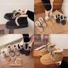 Snow boots Internet celebrities ins Warm indoor EVA thick sole heightening piled thickened cotton shoes outer wear
