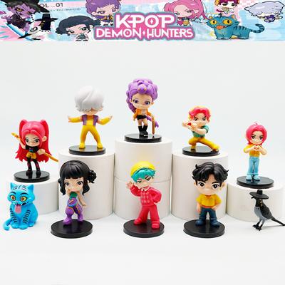 Kpop Dämonenjäger Anime Figur Spielzeug Niedliche PVC Bewegliche Gelenke Actionfigur Modell Puppen Kinder Geburtstagsdekoration Spielzeug Geschenke