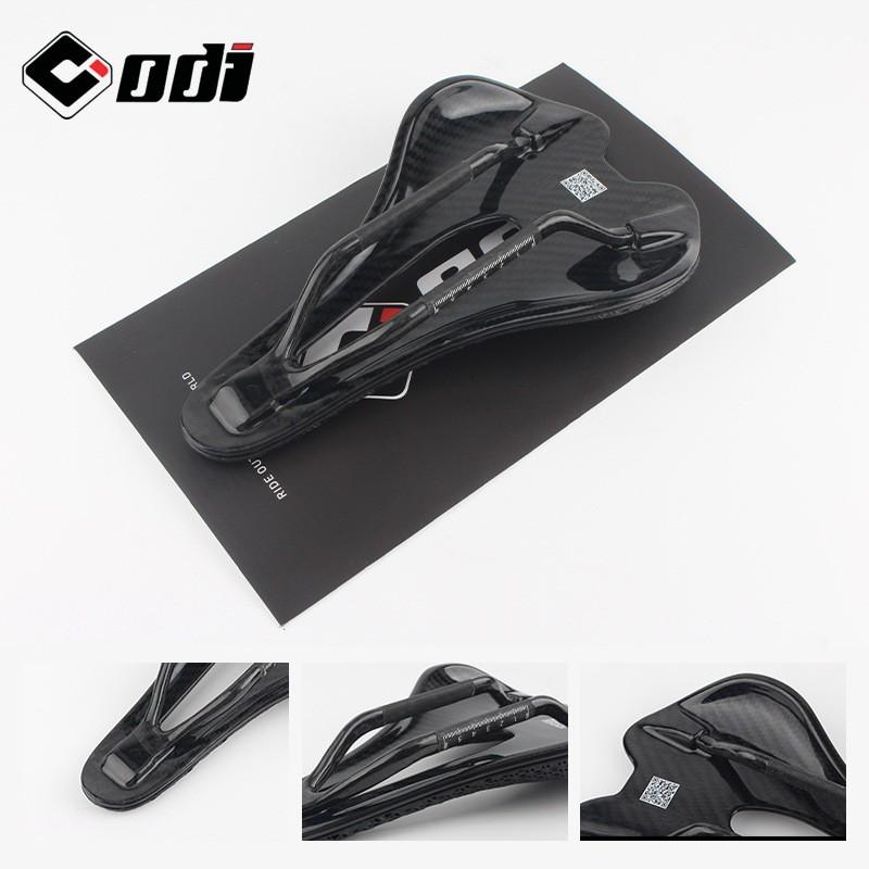 3D Printed Carbon Fiber Bicycle Saddle Mountain Bike Racing Lightweight Performance Seat Pad