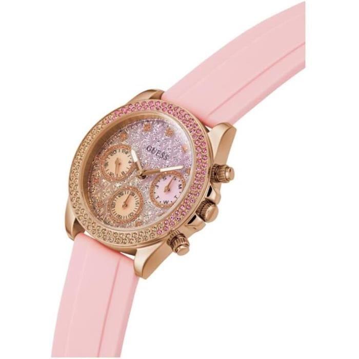 Montre - Guess - Get in Touch Foundation GW0032L4 - Quartz - 38 mm - Silicone Rose