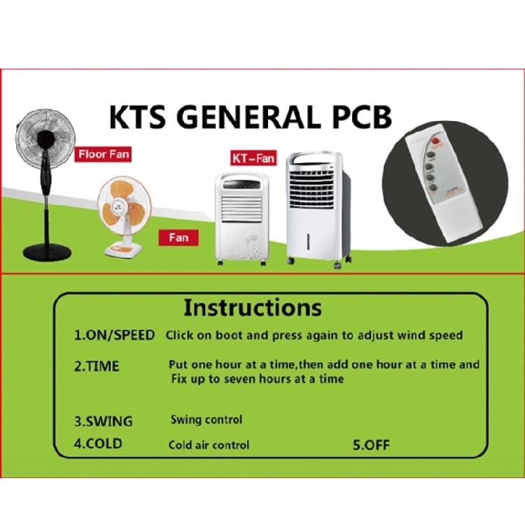 Universal Air Conditioning Fan High-power Motherboard with Remote Control