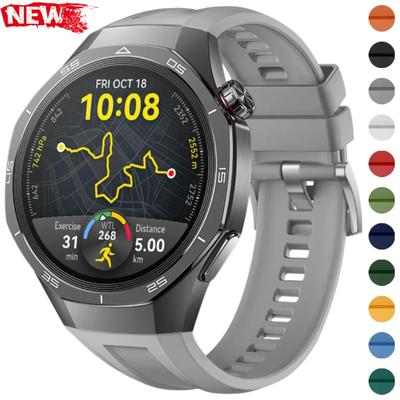 Offizielles Silikonarmband für Huawei Watch GT5 Pro 46mm 22mm Weiches Sport-Armband für Huawei Watch GT 5 Pro Smartwatch Armband Zubehör