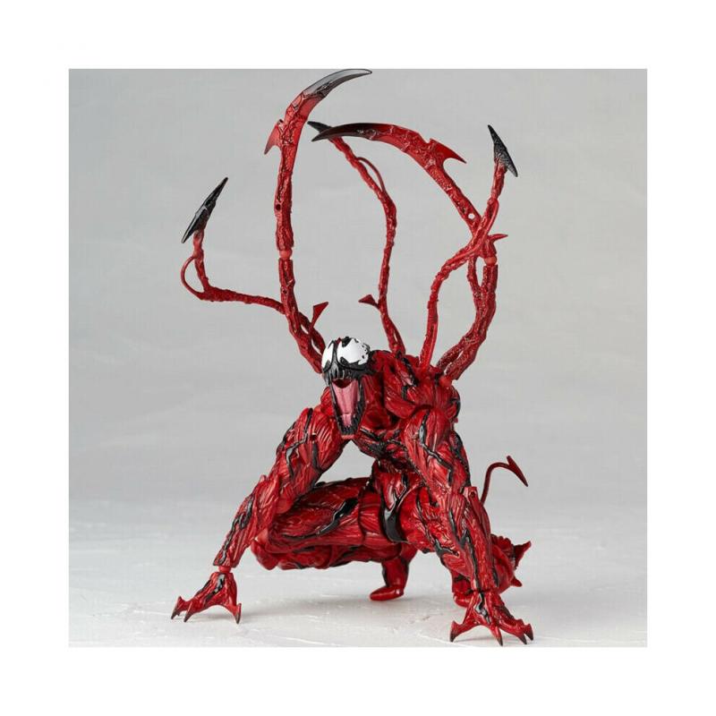 Carnage Czerwony Venom Spider-Man Yamaguchi Figurka Model Akcji Marvel Lalka dla Dzieci