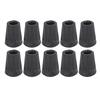 12Pcs Rubber Trekking Pole Tip Protectors Outdoor Trekking Pole Foot Cover  Outdoor Trekking