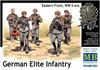 Master Box Deutsche Waffen SS Infanterie 5 Figuren Ostfront Lebensmittelbeschaffung Plastikmodell MB35083 1/35