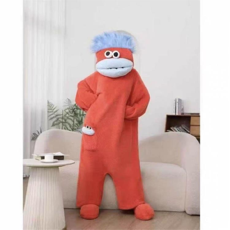 Unisex Jumpsuit Kostüm Set Mit Schuhen Und Kamm Styling-Accessoire Perfekt Für Foto-Requisiten Und Themen-Feiern