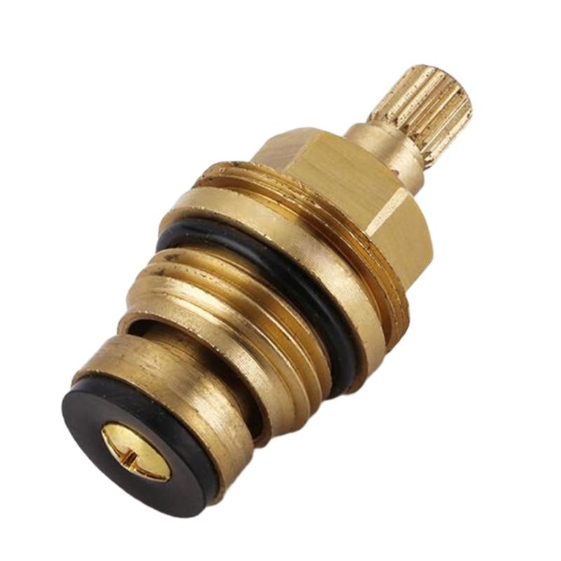 Brass Faucet Cartridge Replacement Slow Opening Spool Bathroom Kitchen Tap Valves Spool Faucet Repair Parts Enduring