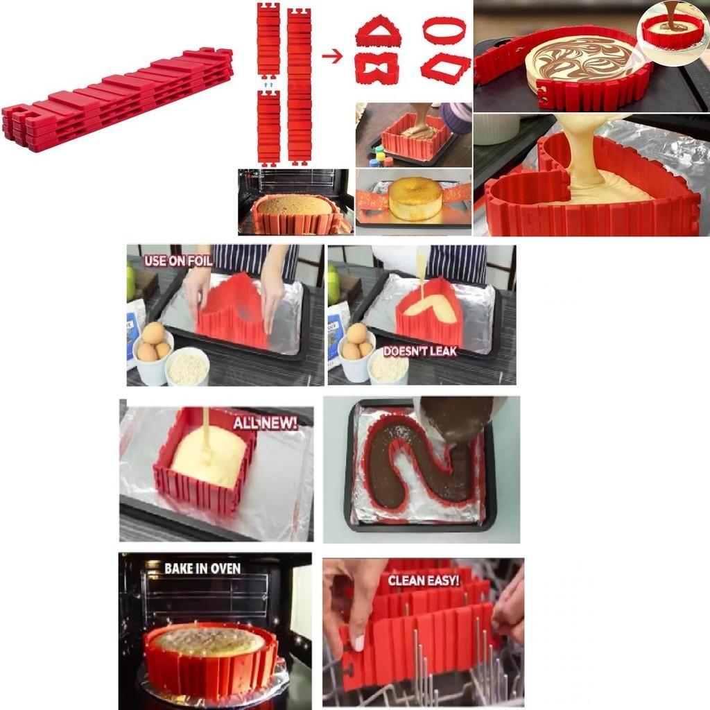 Silicone Cake Mold Nonstick Baking Tools For Magic Bake Snake Shape Diy Kitchen