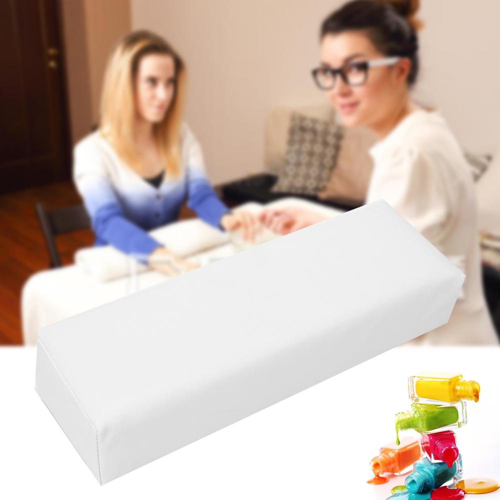 Nail Art Hand Pillow Beauty Salon Soft Hand Arm Rest Holder Cushion Manicure Tool White