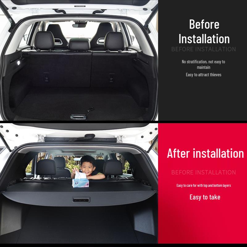 Venucia T70 Trunk Cover Tailgate Partition Sunshade Interior Accessory