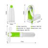 3 Pack Portable Pocket Fan Foldable Mini Handheld Fan USB Rechargeable Desk Fan