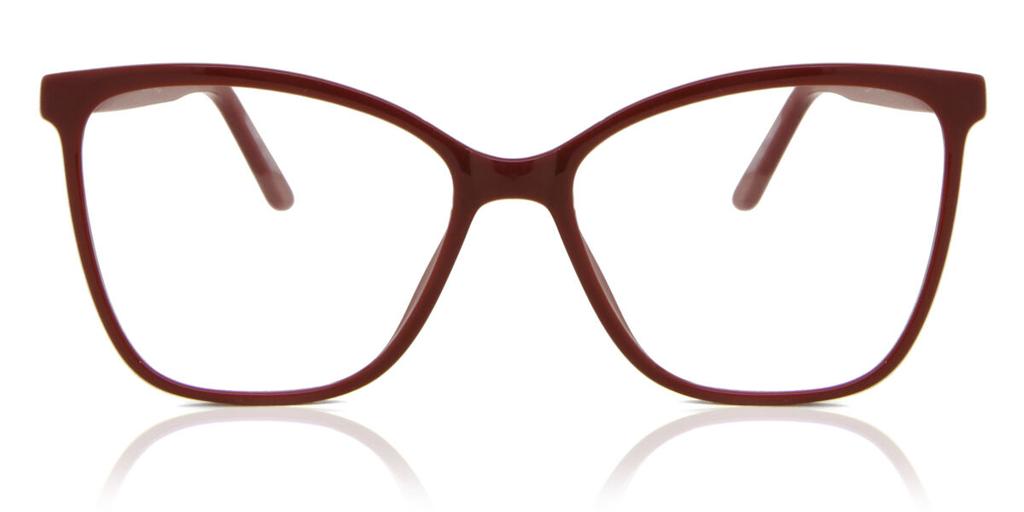 Full Rim Cat Eye Red Smartbuy Collection Albers Ac395d Fashion Women Eyeglasses