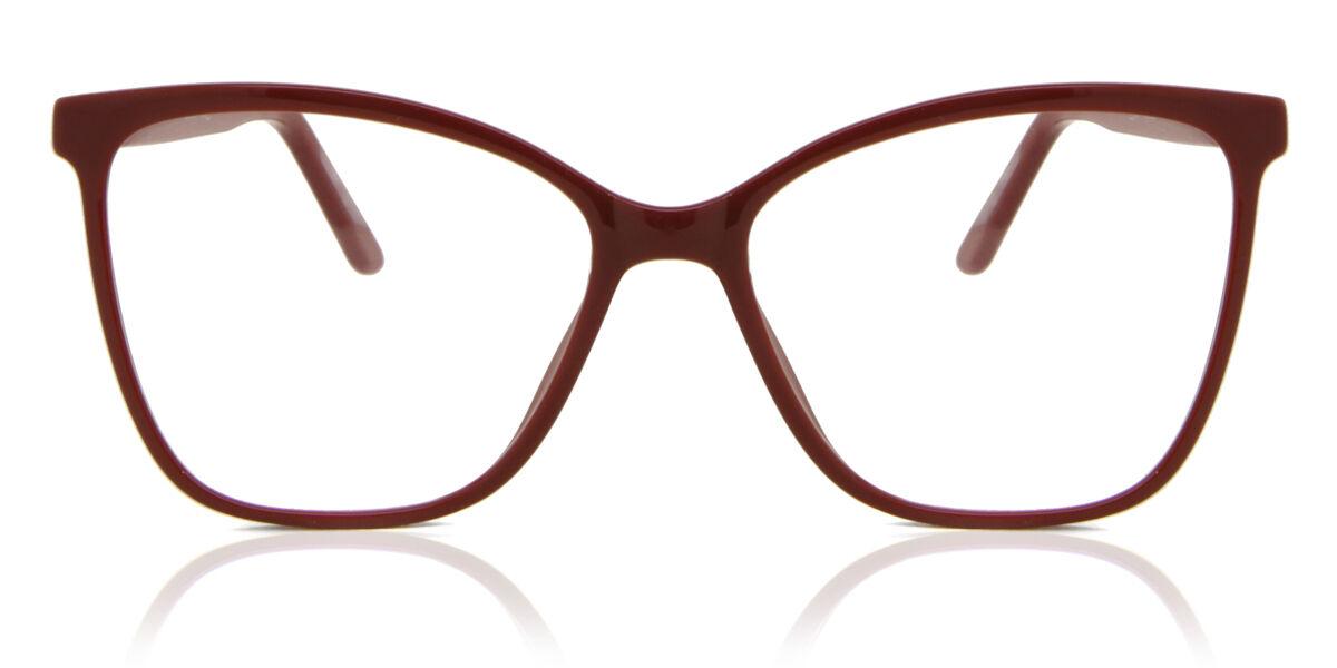 

Full Rim Cat Eye Red Smartbuy Collection Albers Ac395d Fashion Women Eyeglasses Red/54