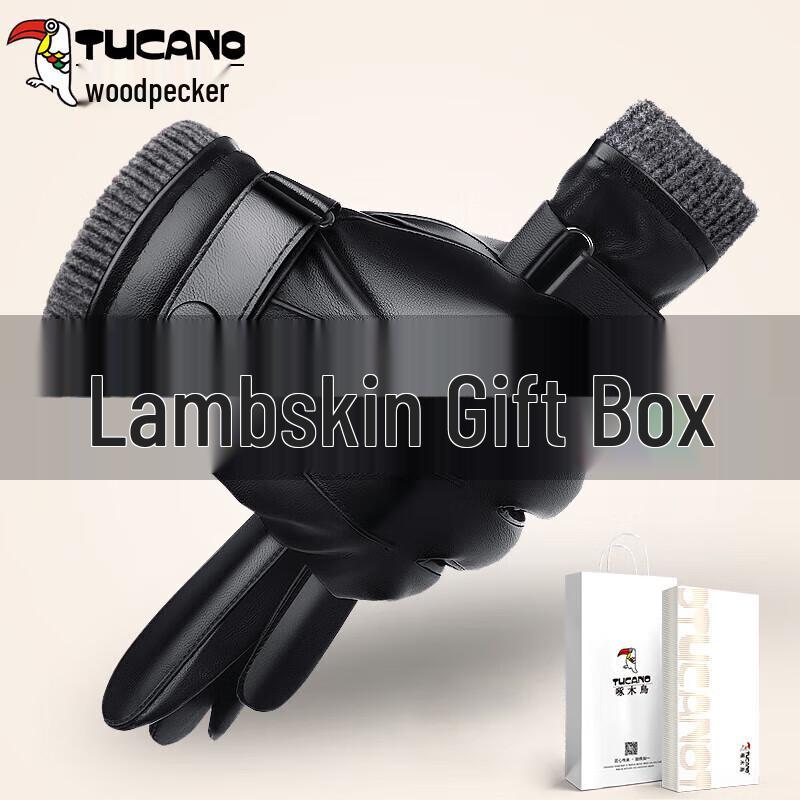 

Мужские зимние перчатки TUCANO с флисовой подкладкой из овчины с сенсорным экраном