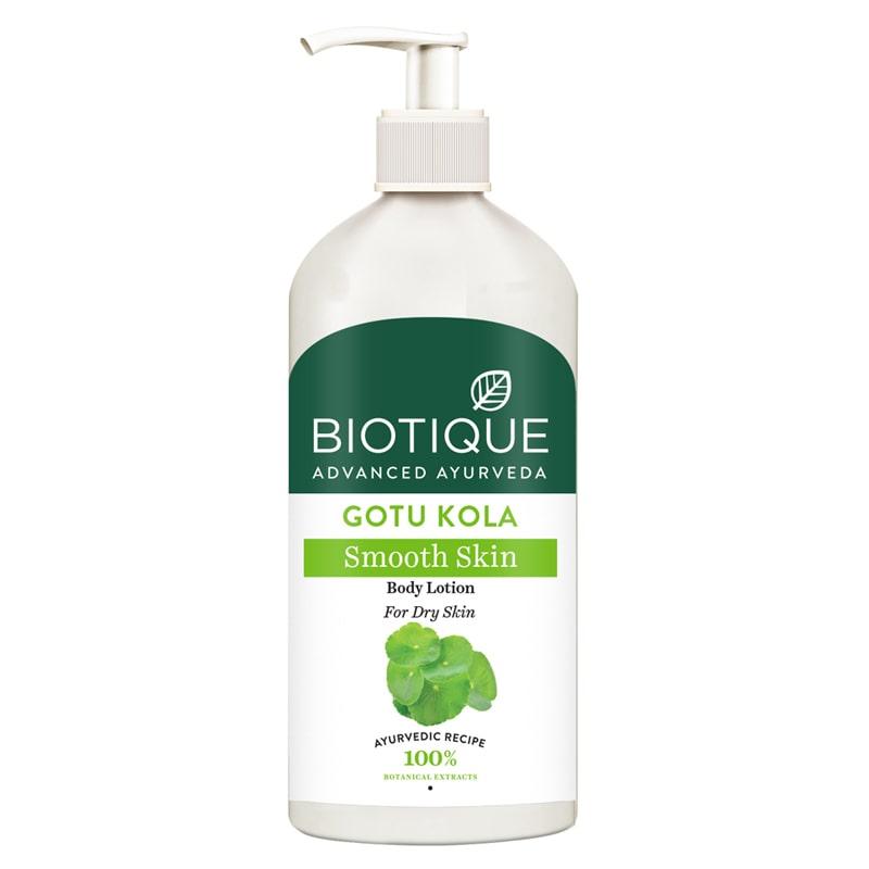 Biotique Gotu Kola Body Lotion For Dry Skin 300ml – Natural Hydration, Smooth & Soft Skin, Nourishing Cream