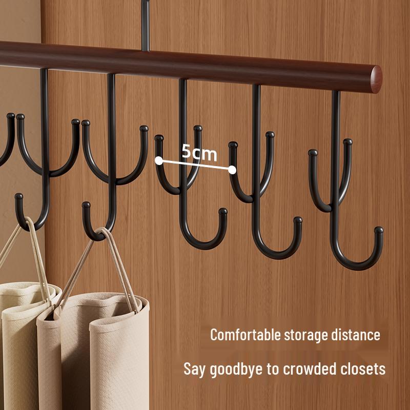 Punch-Free Seamless Hook: Multi-functional Clothes Hanger & Storage Solution