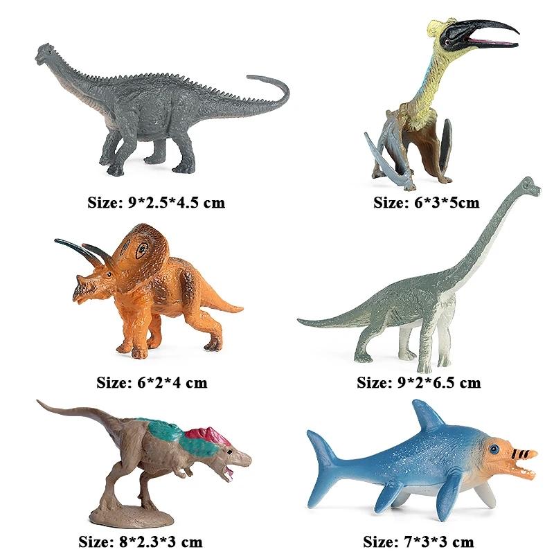 Oenux Mini Wild Wild Forest Animals Insect Dinosaur Model Owl Fox Squirrel Hedgehog Fox Frog Figurines Cake Toppers Kid Toy Gift