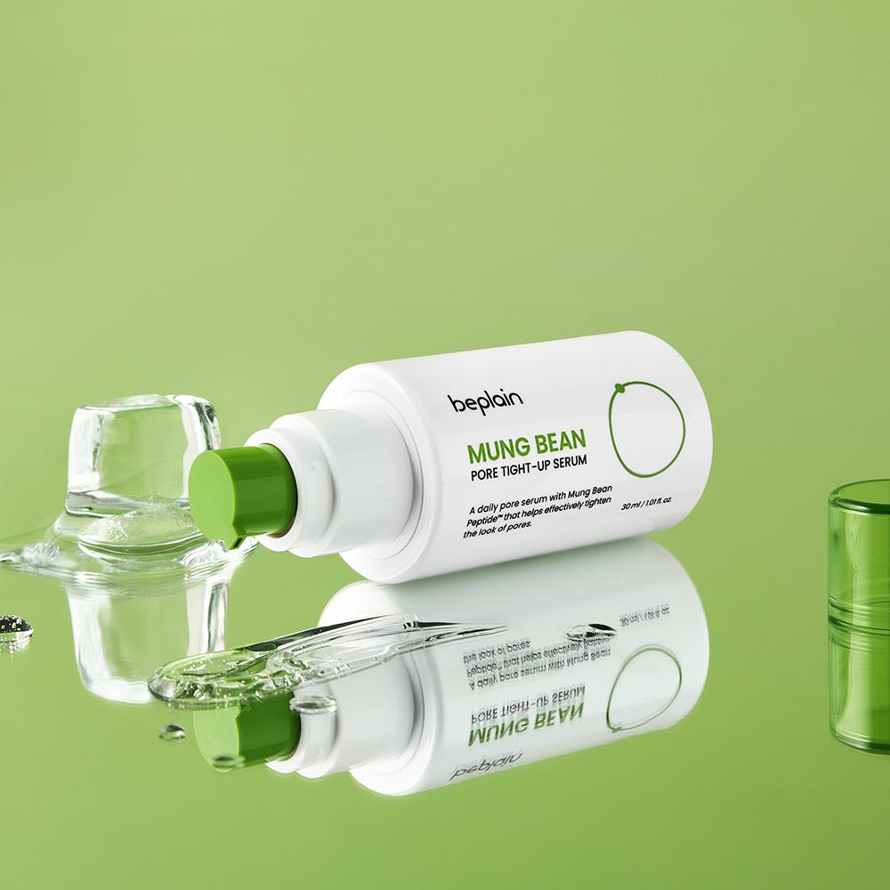 beplain Mung Bean Pore Tight-Up Serum – Refining & Soothing Care for Enlarged Pores, Korean