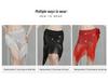 Orienttanz Hüfttuch: Pailletten-Taillenkette & Quasten für Bauchtanz-Übung und -Aufführung.