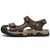Sommer Übergröße Echtes Leder Herren Sandalen Sommer Herren Strand Sandalen Outdoor Sandalen für Herren