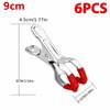 5/6PCS Metal Point Tool Rubber Tip Relax Gadget Portable Massage Clip  Ear Massage