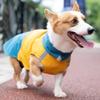 Dog Jacket Waterproof Turtleneck Reflective Outdoor Raincoat for Small Medium Large Dogs