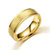 Europe and the United States popular fashion titanium steel matte ring women's popular simple plain ring couple ring cross-border