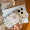 Rotating Cartoon Bear Stand Case for Apple 17Promax/16Pro/15Pro