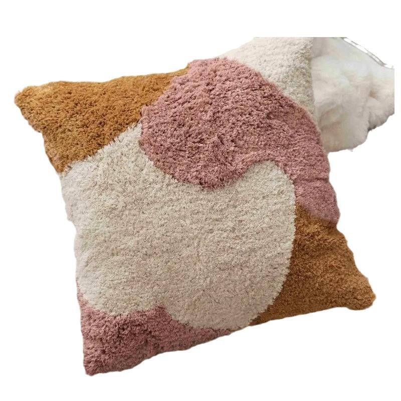 Rosa Getuftetes Kissen Wohnzimmer Sofakissen Kissen Kissenbezug Schlafzimmer Nachttisch Erkerfenster Weiches Dekokissen