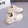 2025 spring little white shoes new Korean version ins female students height increase platform sports board shoes casual shoes female Q2006