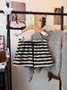Sweet Heart Print High Waist Winter Wide Leg Pants - Women's Casual Slimming Shorts