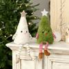 Christmas Tree Decoration Cute Mushroom Wreath Gingerbread Man Christmas Tree Ornament Soft Touch Doll For Kids Christmas Gift