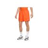Nike Einfarbige Schnürung Lockere Freizeitshorts Herrenshorts Orange FN3307-819