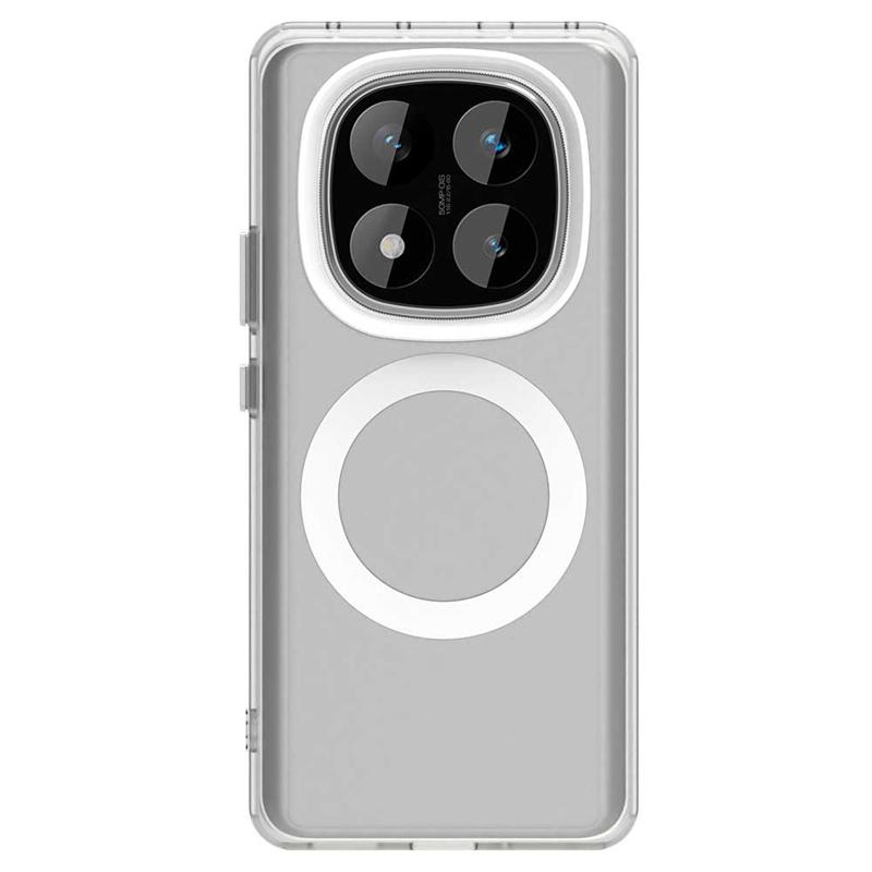 

Cases For Redmi 14C 13C 13 5G Matte For Magsafe Case For Xiaomi Redmi Note 14 13 Pro Plus 5G Turbo Translucent Wireless Charge Note 14 Pro Plus 5G белый