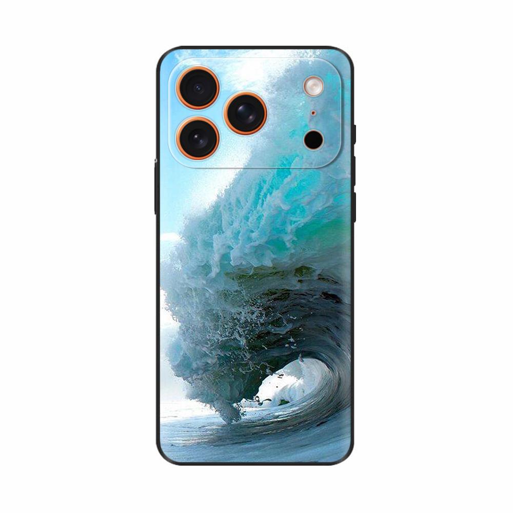 Luxury Silicone Anti-drop Case For iPhone 17 Pro Max Soft Case For iPhone 17 Pro Cases For iPhone17 Air Bumper Cover Fundas Capa