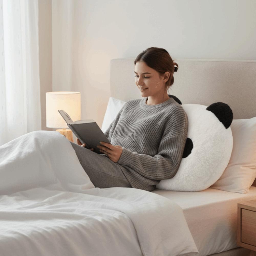 Home Decoration Stuffed Panda Pillow Bedroom Sofa Panda Throw Pillows  Children's Pillow Toys