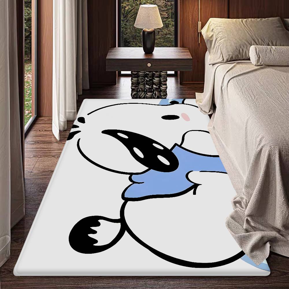 P-Pochacco Room Mats Anti-slip Absorb Water Long Strip Cushion Bedroon Mat Household Carpets