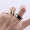 20 Stück/Los Mode Herz Streifen Edelstahl Liebesringe Für Männer Frauen Mix Stil Party Geschenke Schmuck Zubehör