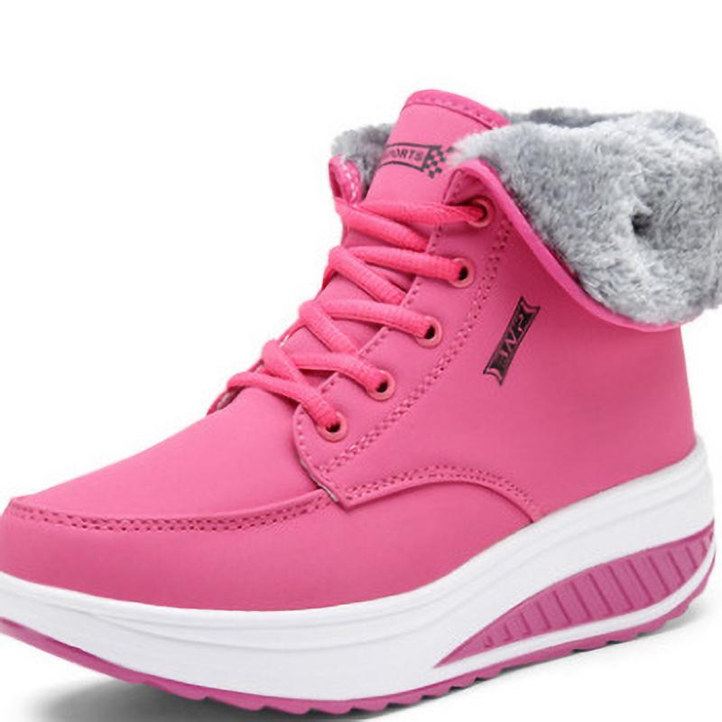 Waterproof Winter Women Boots Warm Women's Snow Boot Outdoor Sneakers Fur Platform Ankle