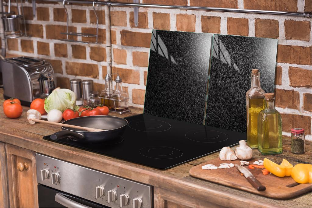 Glass Stove Top Protector 2x45x52 Leather