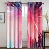 Trendy Colorful Starry Sky Dye Explosion High Shading Curtains for Cool Girl Boy Bedroom Living Room Hotel Clackout Curtain