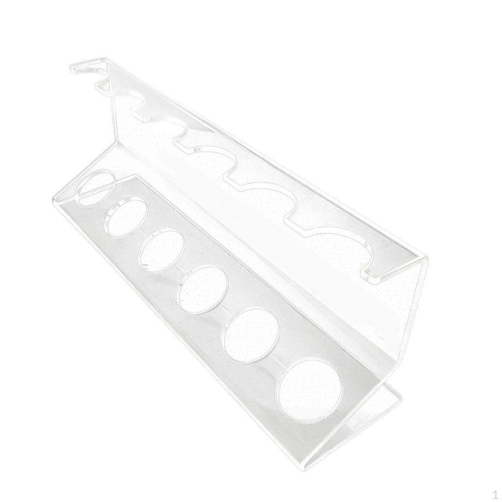 Acrylic Cutlery Holder Organizer Storage Utensil Stand Spoon Rest with for Clear And Neat