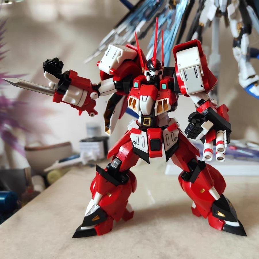 Alteisen Ver. Progressive BT Building Blocks Super Robot Wars OG Ancient Iron 1:144 Scale Full Action Plastic Kit Assemble Model