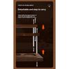 A78E-Coffee Dripper Stand Wooden Espresso Tamper Holder 3-Layer Solid Storage Rack Multi-Functional Coffee Tool Organizer